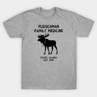 Fleischman Family Medicine Moose Cicely Northern Exposure T-Shirt